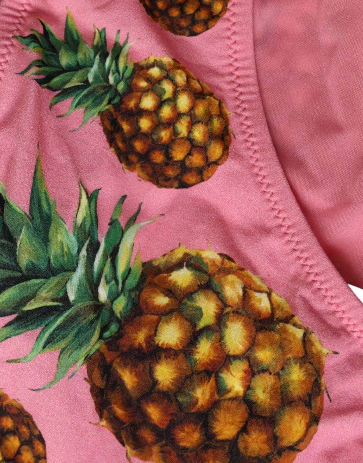 Maillot de bain Dolce &amp; Gabbana rose ananas