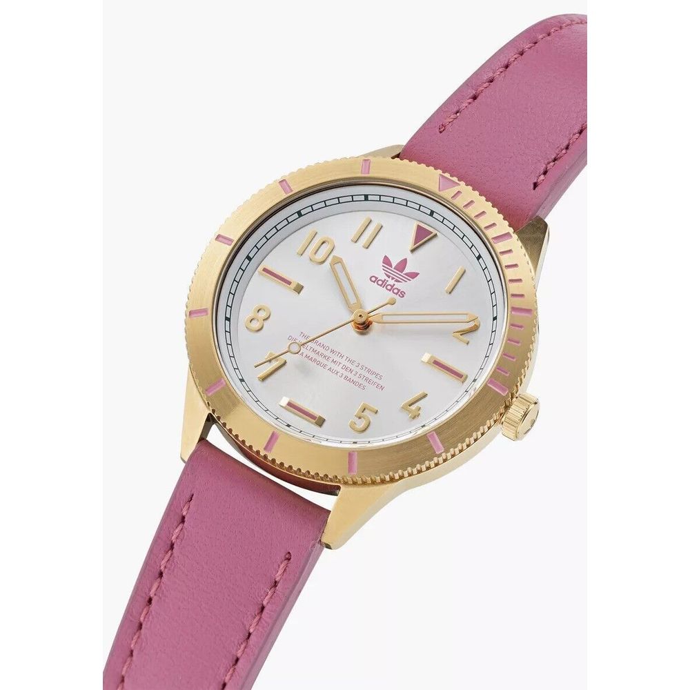 Montre Adidas en cuir multicolore