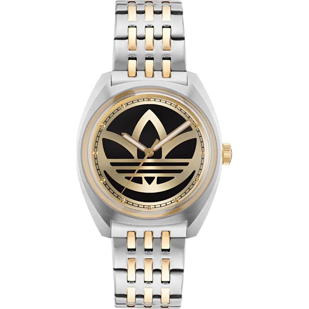 Montre Adidas en acier inoxydable gris