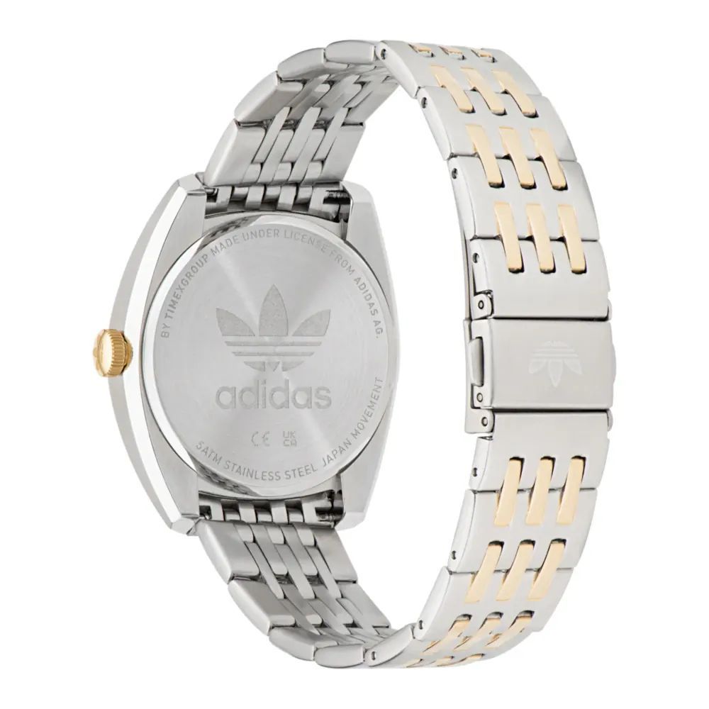 Montre Adidas en acier inoxydable gris