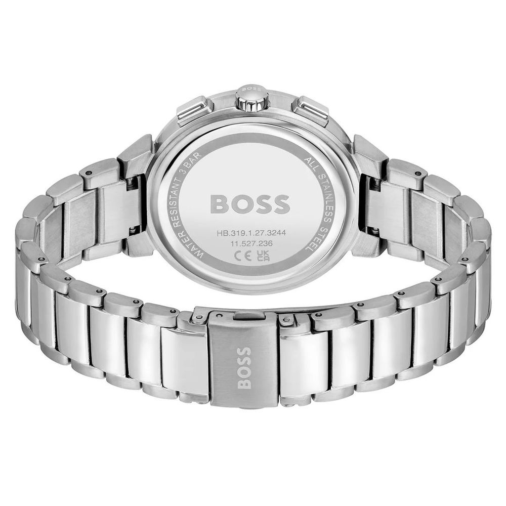 Montre Hugo Boss en acier inoxydable argenté