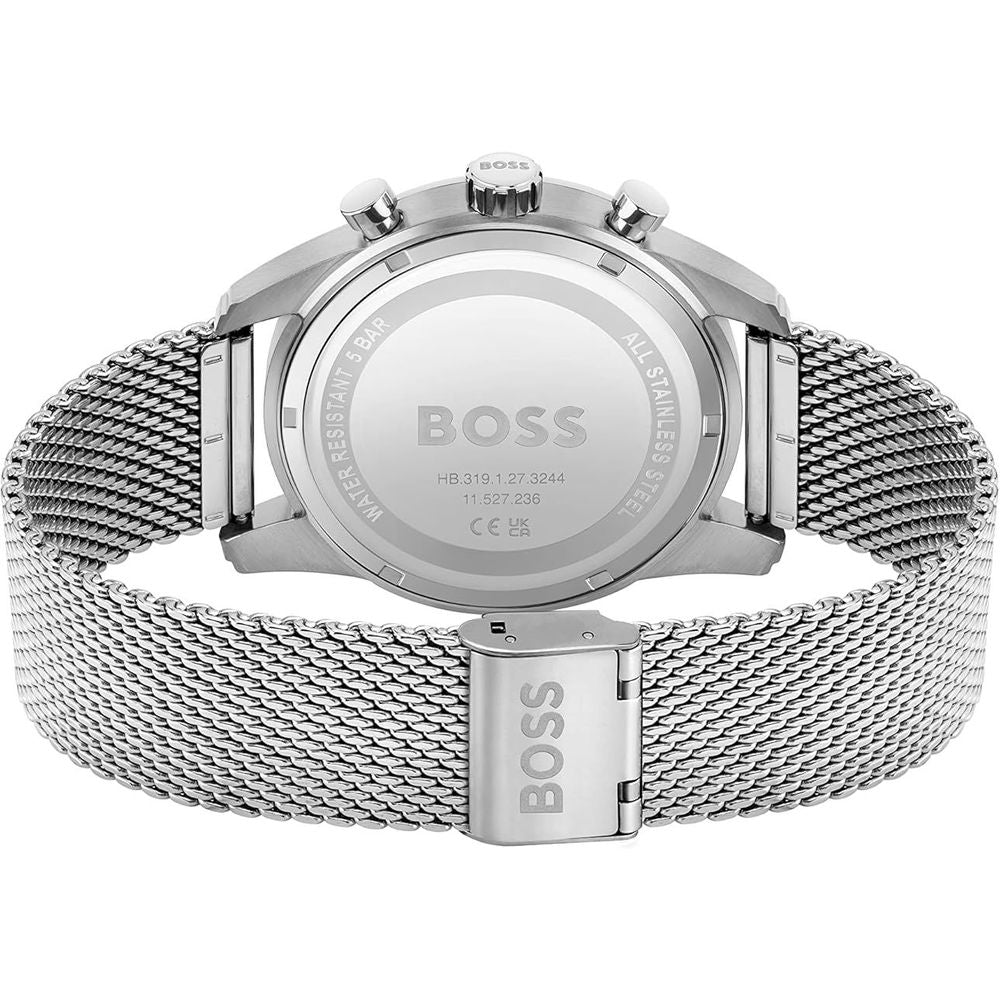 Montre Hugo Boss en acier inoxydable argenté
