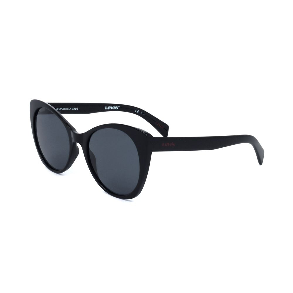 Lunettes de soleil Levi's en acier inoxydable doré