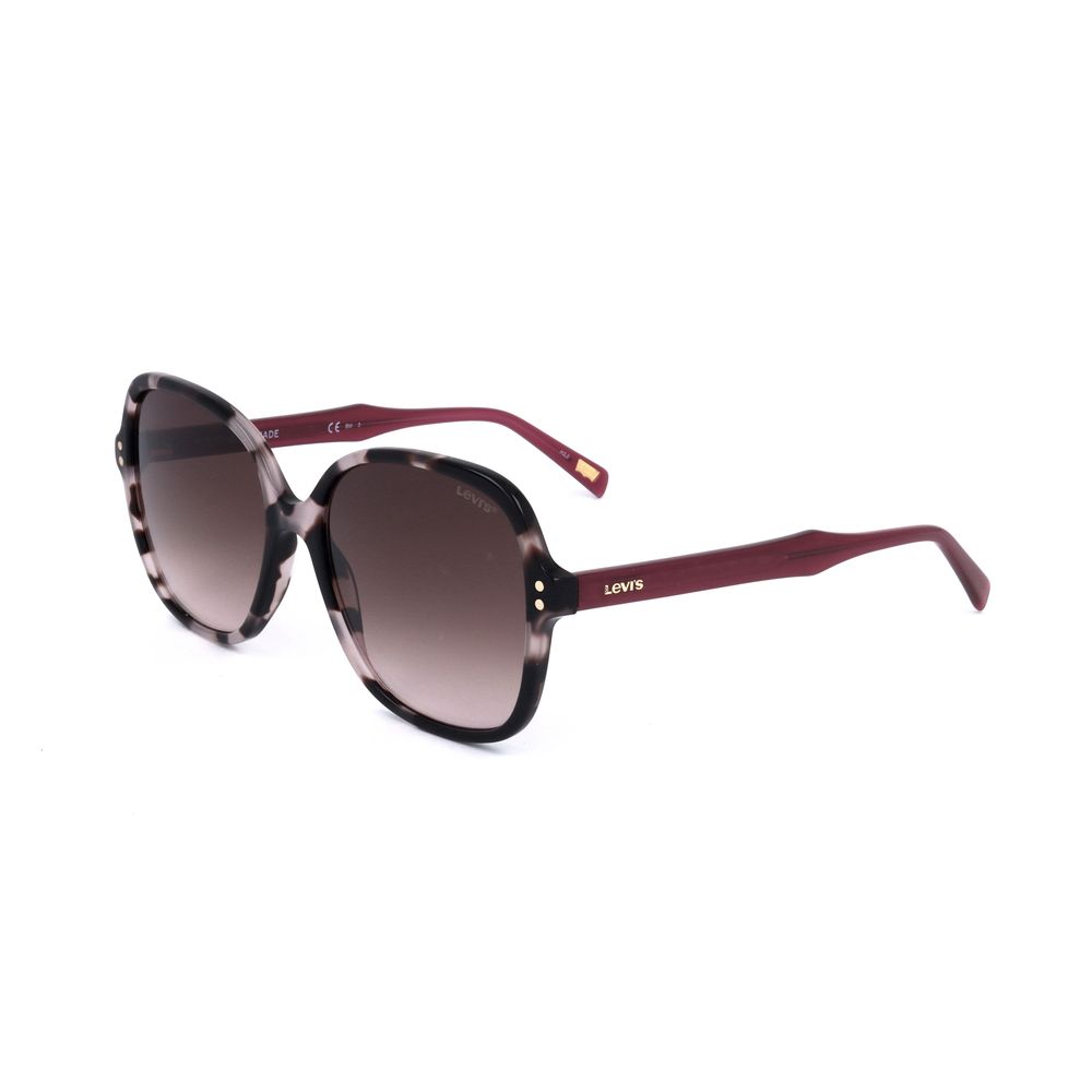 Lunettes de soleil Levi's en acier inoxydable noir