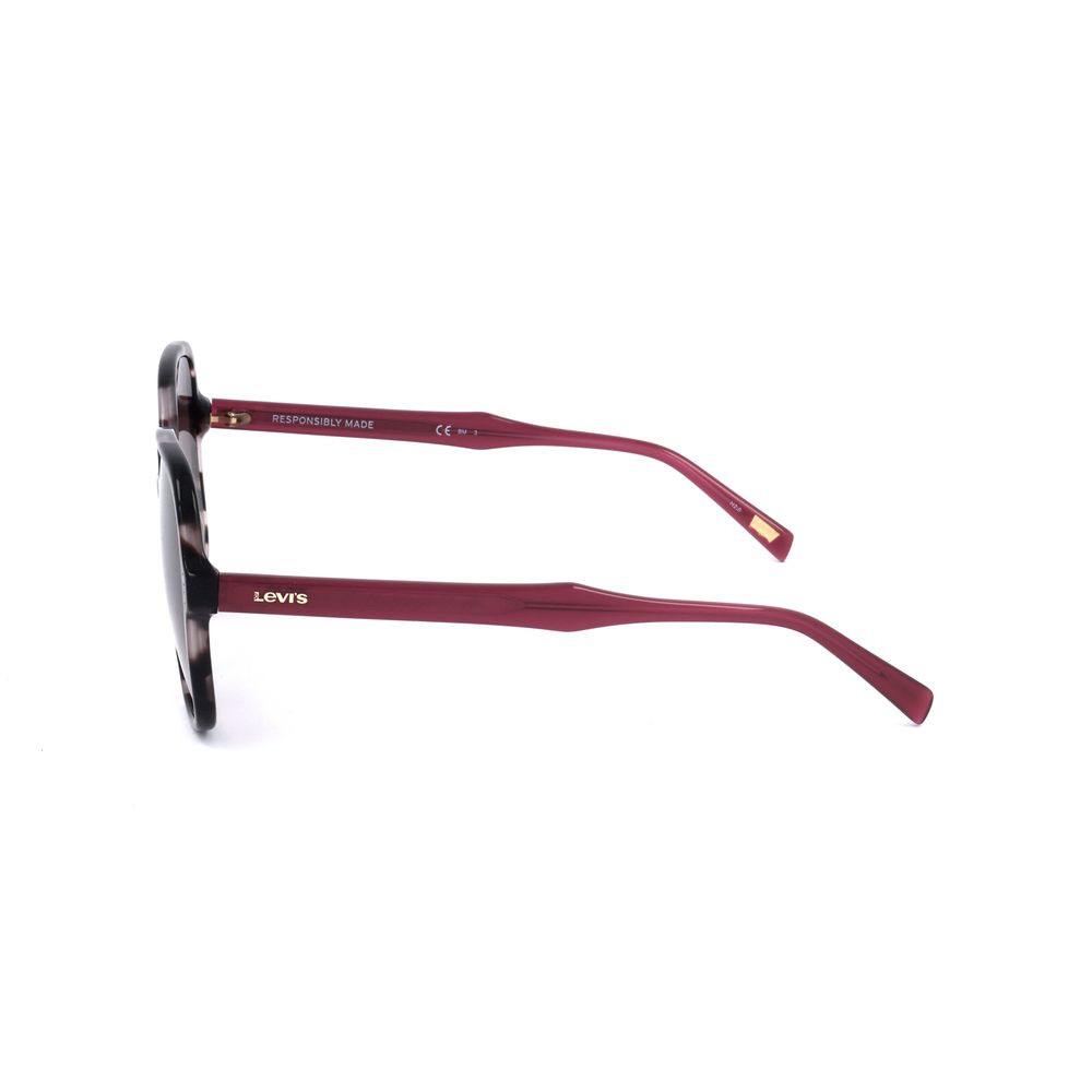 Lunettes de soleil Levi's en acier inoxydable noir