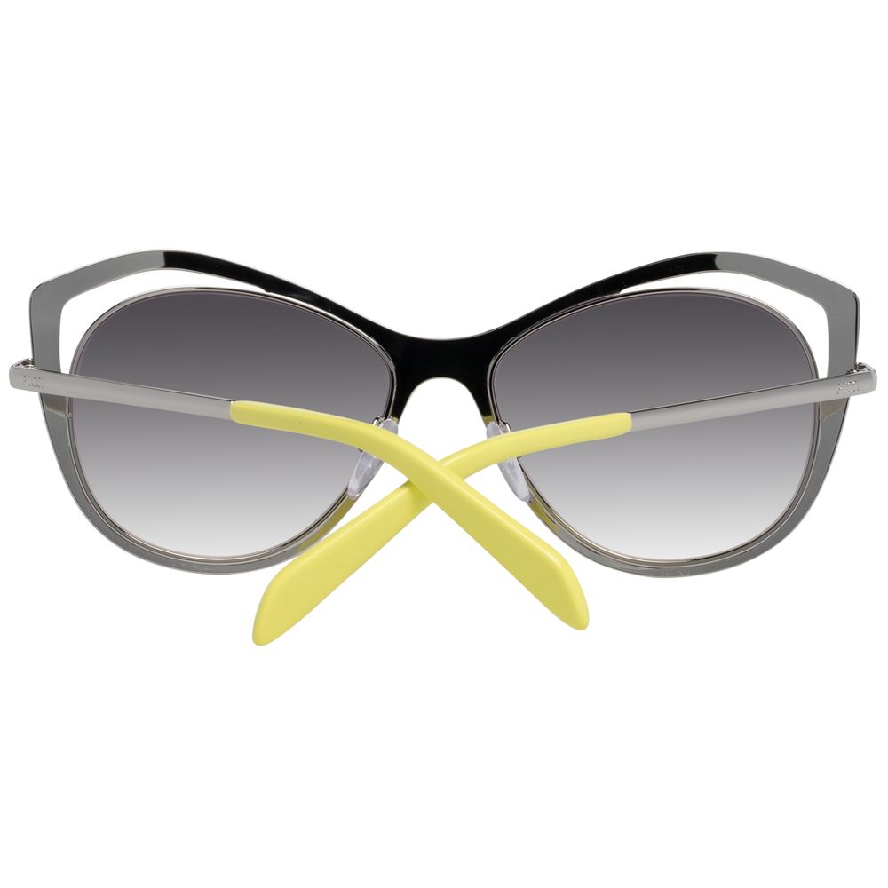 Lunettes de soleil en métal violet Emilio Pucci