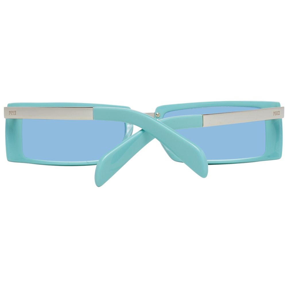 Lunettes de soleil en plastique marron Emilio Pucci