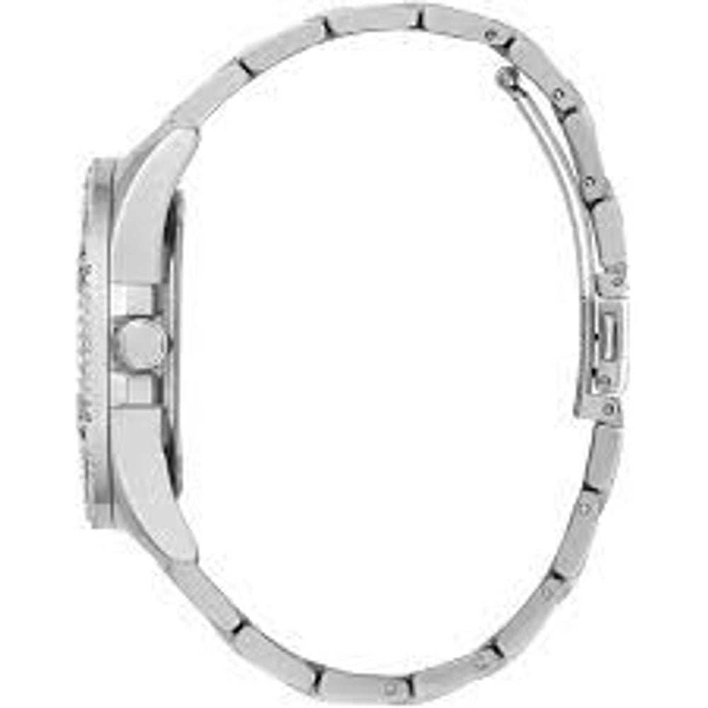 Montre Guess en acier inoxydable gris