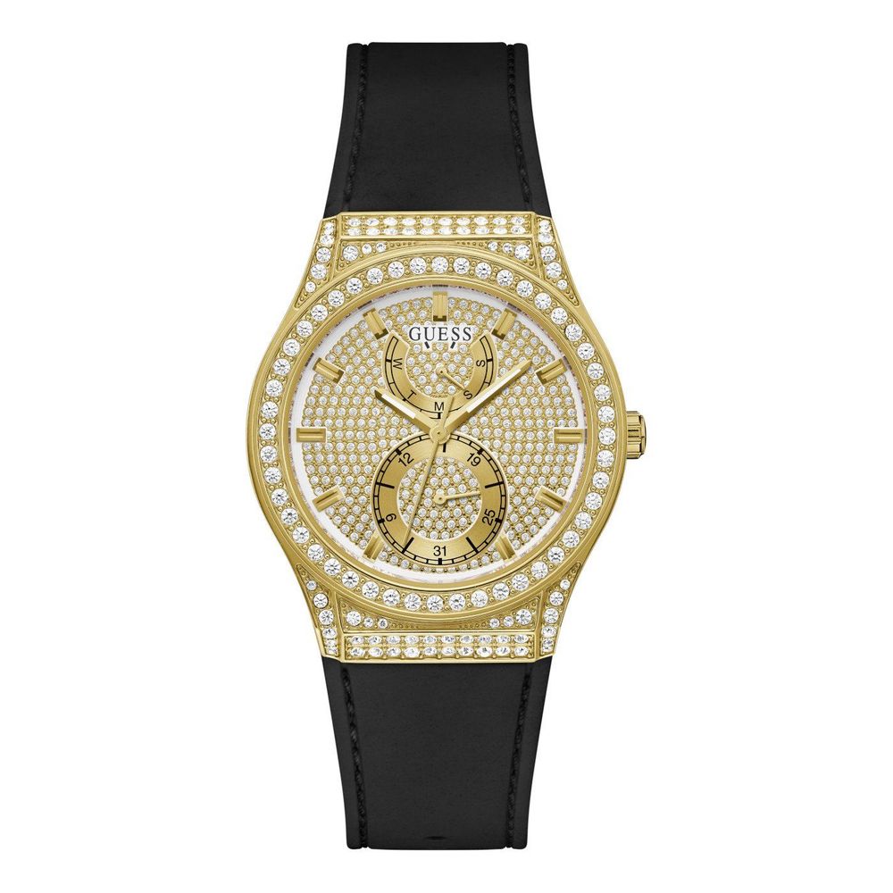 Montre synthétique noire Guess
