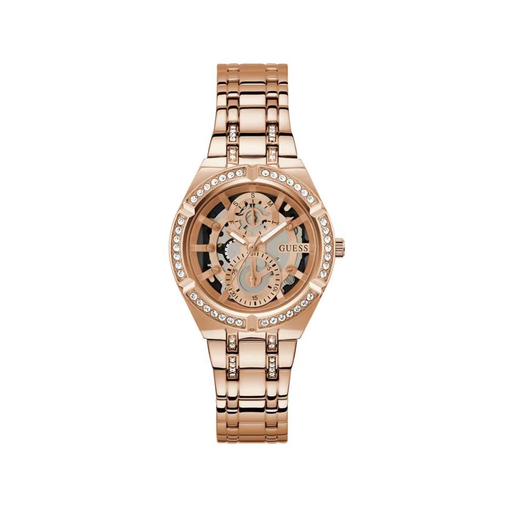 Montre Guess multicolore en acier inoxydable
