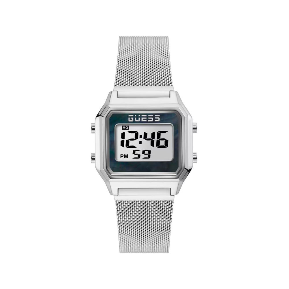 Montre Guess en acier inoxydable gris