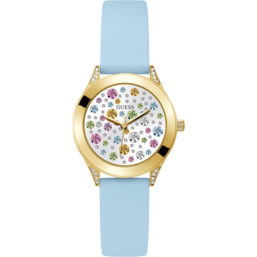 Montre synthétique Guess Blue