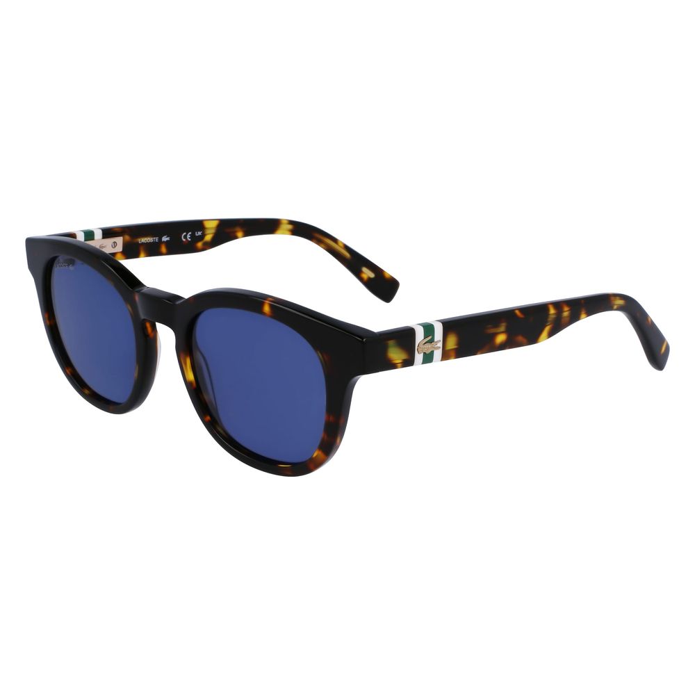Lunettes de soleil Lacoste en acétate marron