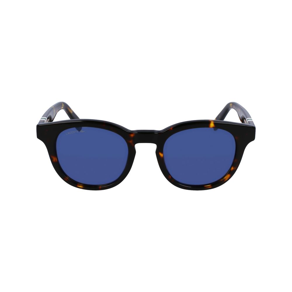 Lunettes de soleil Lacoste en acétate marron