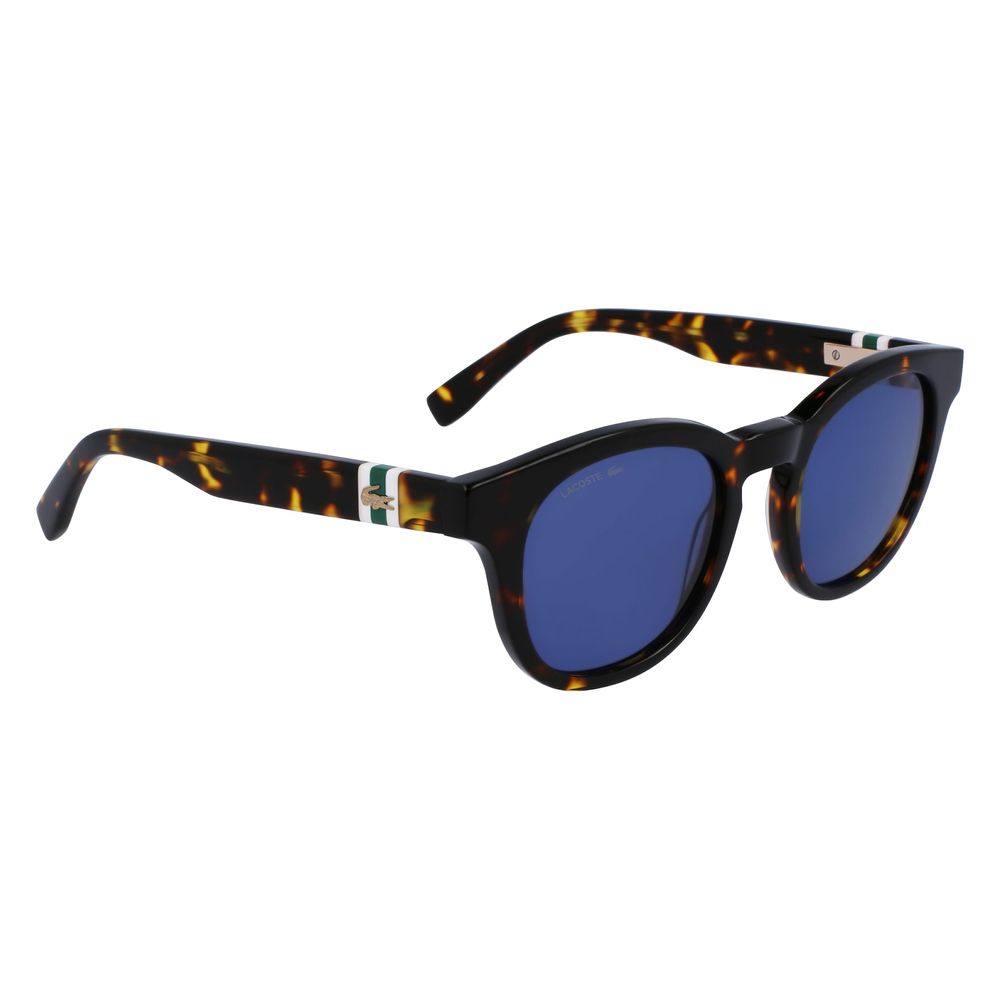 Lunettes de soleil Lacoste en acétate marron