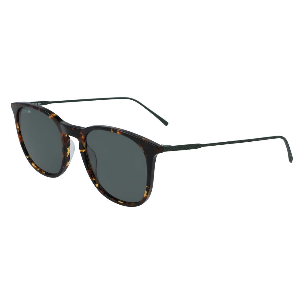 Lunettes de soleil Lacoste en acétate marron