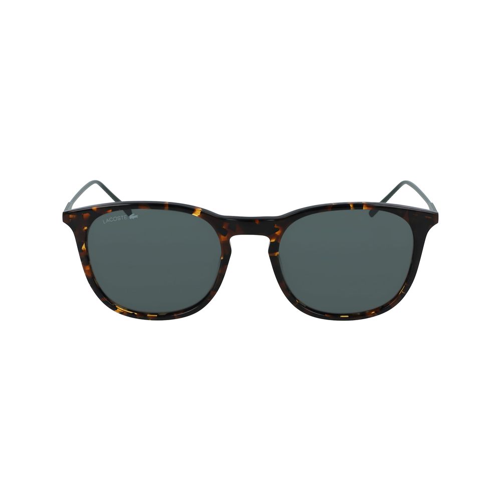 Lunettes de soleil Lacoste en acétate marron