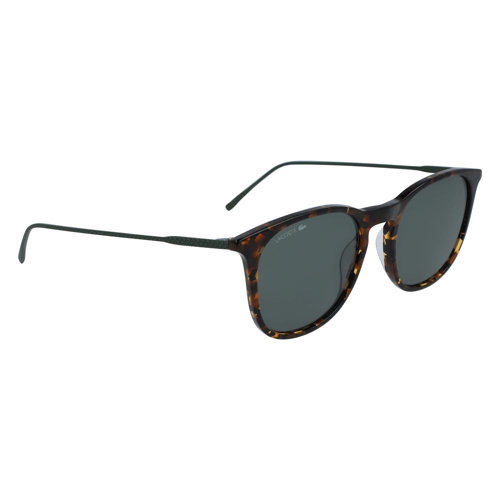 Lunettes de soleil Lacoste en acétate marron
