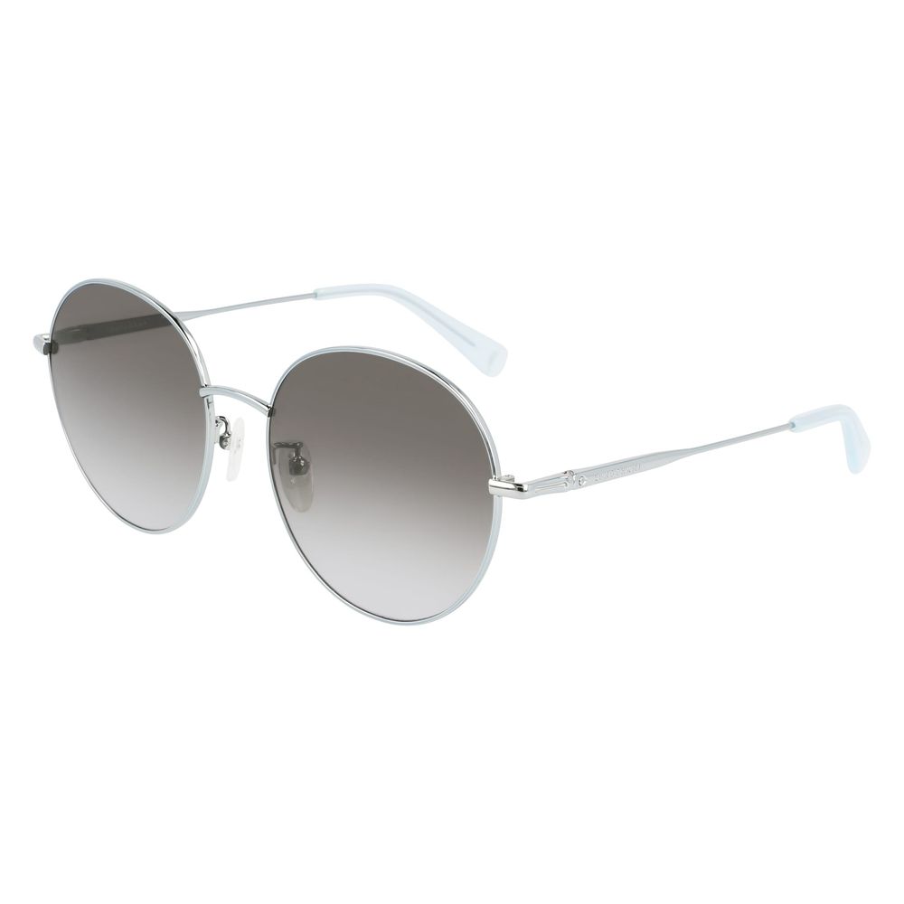 Lunettes de soleil Longchamp en métal bleu