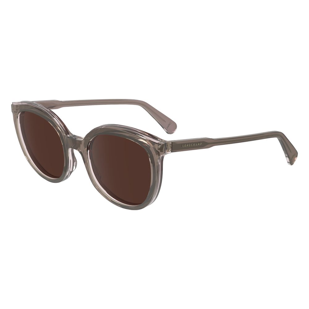Lunettes de soleil Longchamp en acétate violet