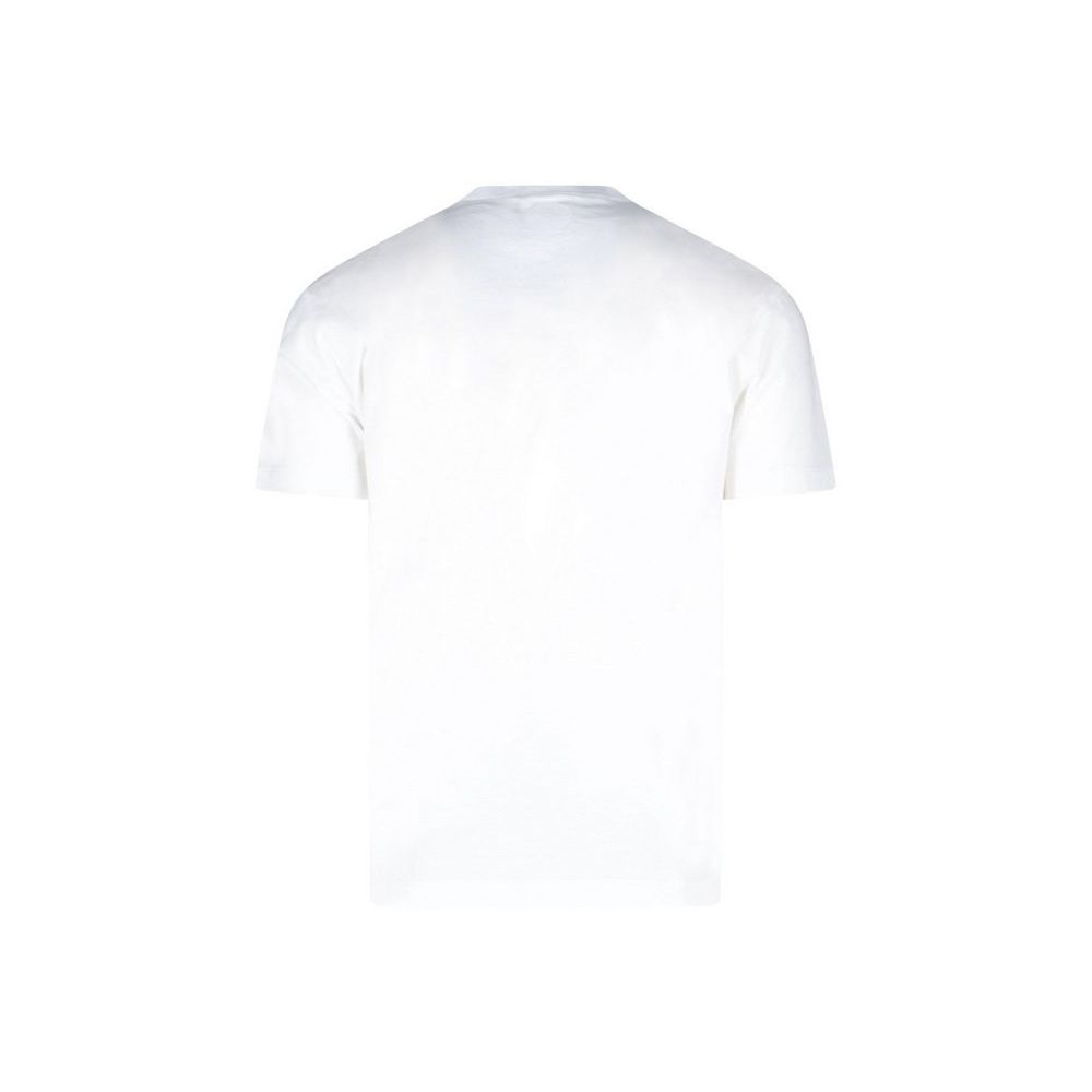 T-shirt en coton blanc Dsquared²