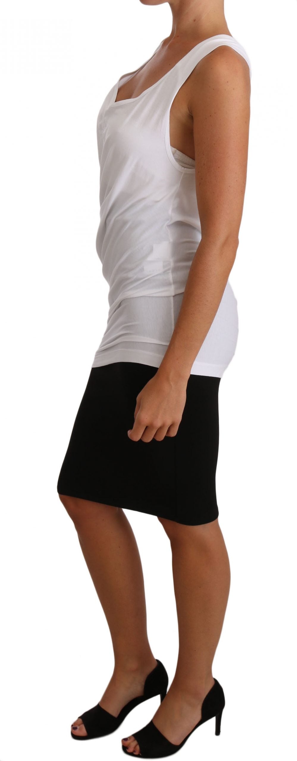 Débardeur Cavalli blanc T-shirt CAVALLI Jersey