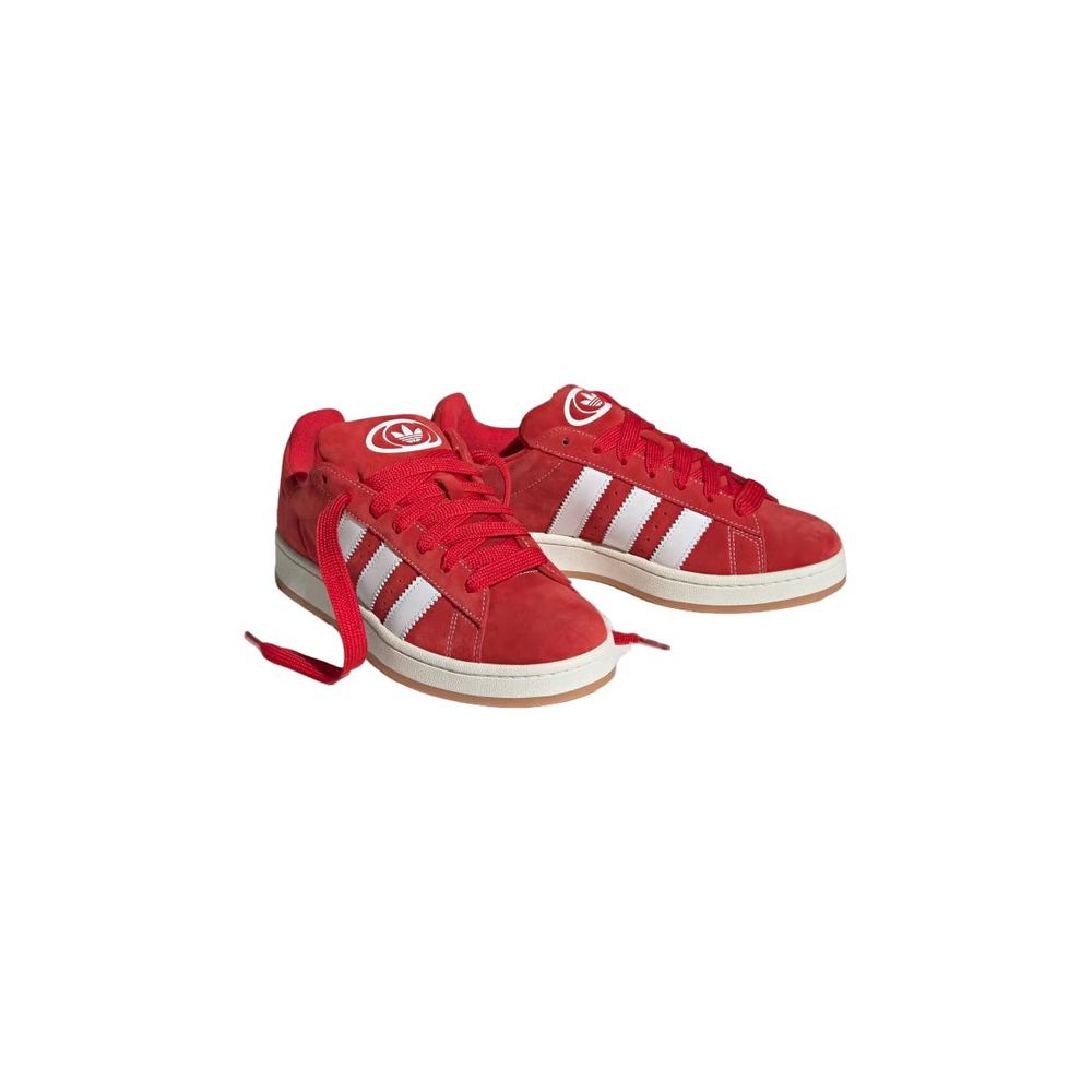 Baskets Adidas en polyéthylène rouge