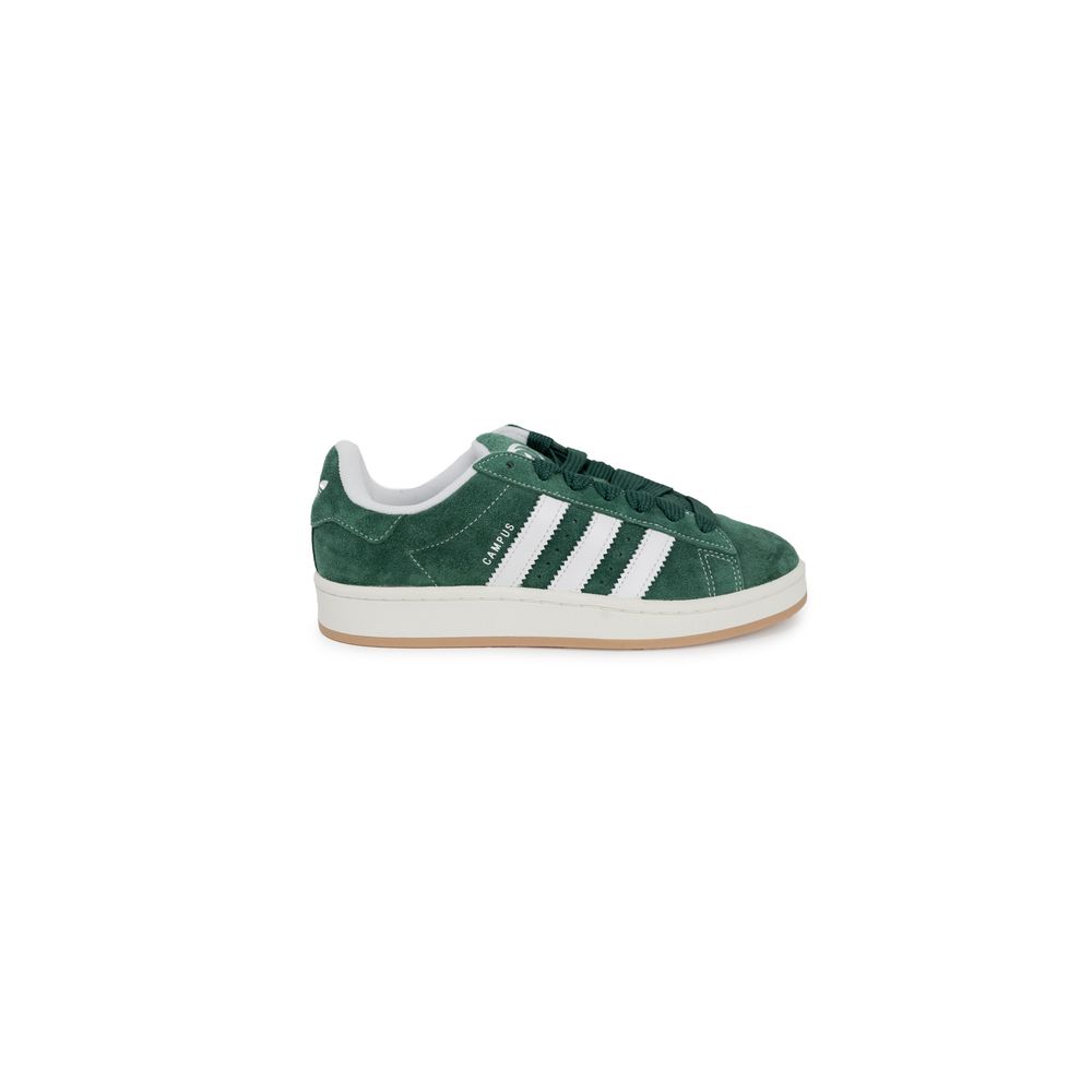 Baskets Adidas en cuir suédé vert