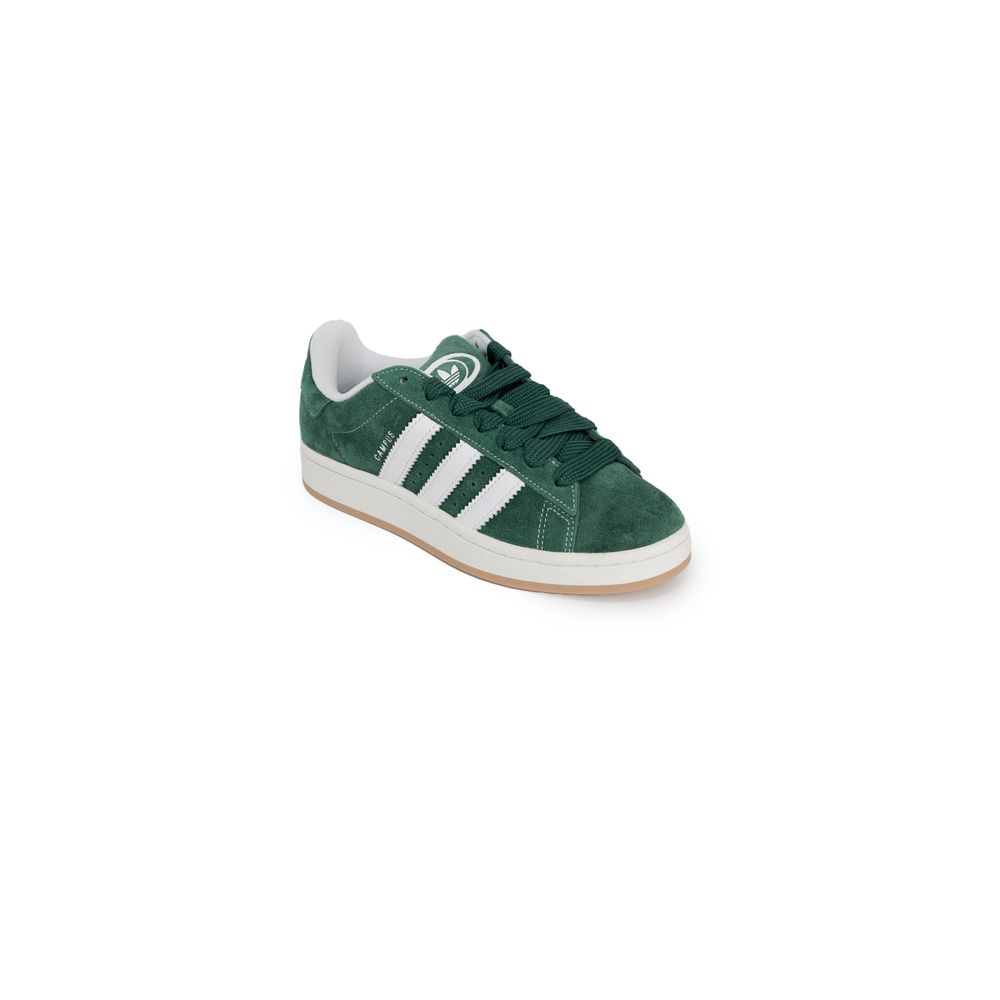 Baskets Adidas en cuir suédé vert