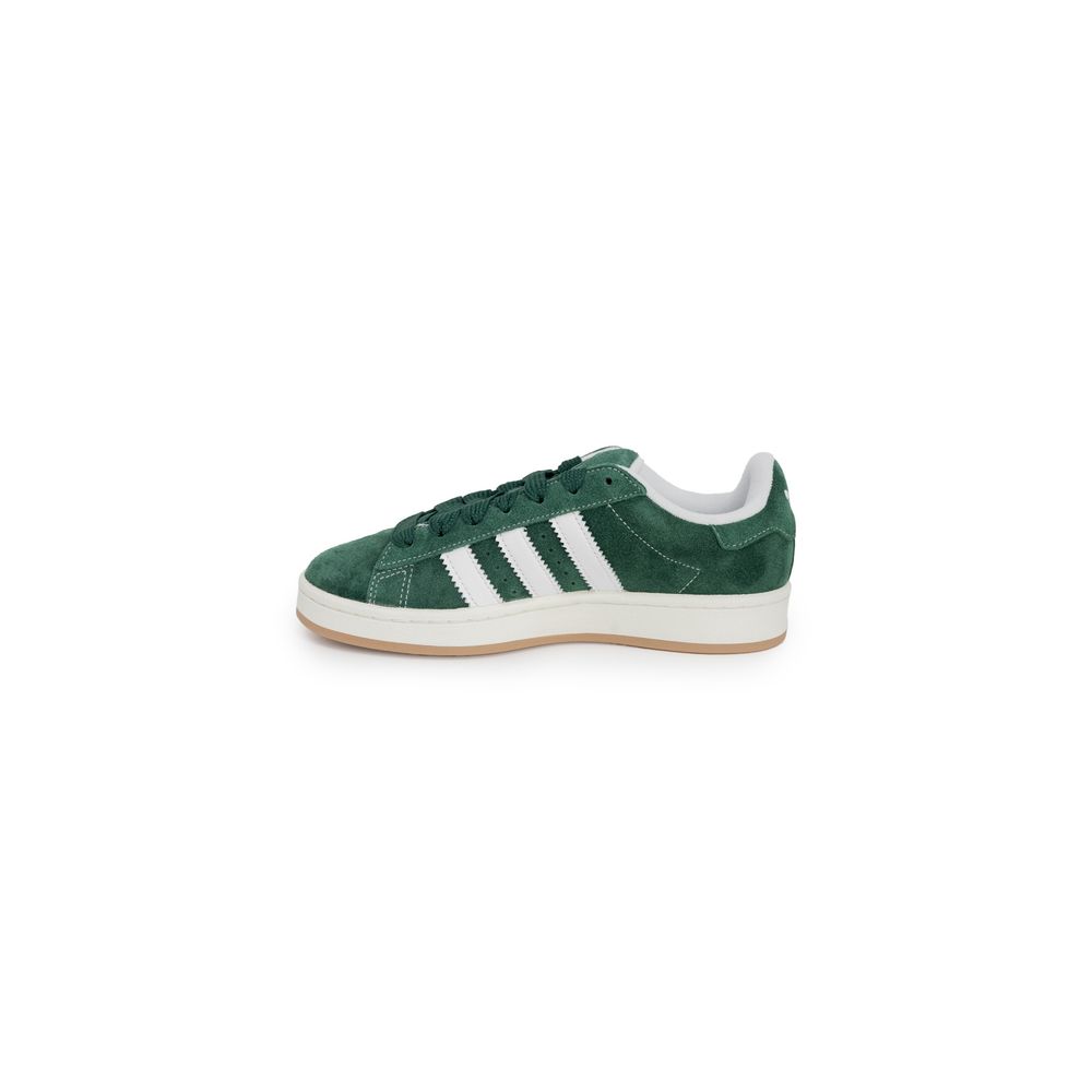 Baskets Adidas en cuir suédé vert