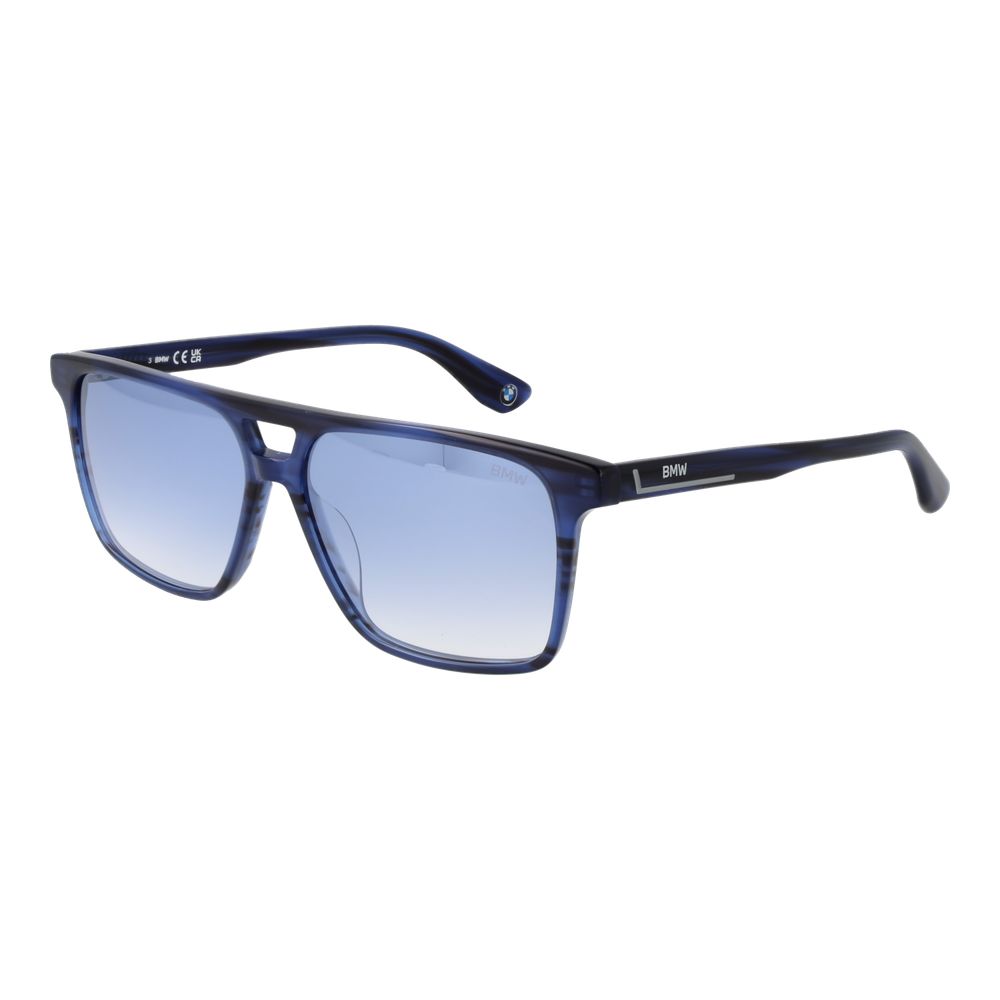 Lunettes de soleil BMW bleues pour hommes