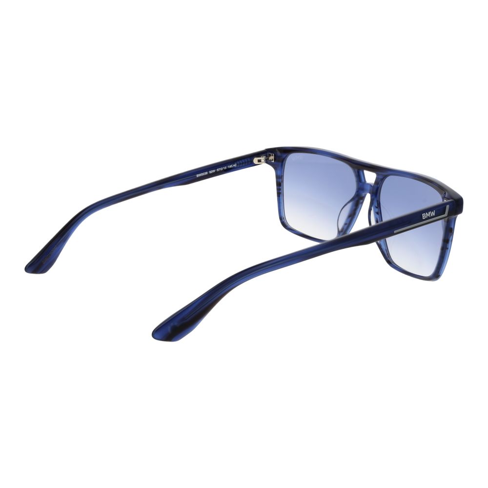 Lunettes de soleil BMW bleues pour hommes