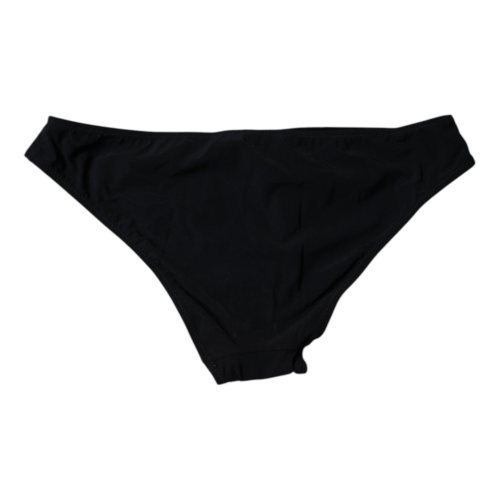 Culotte taille moyenne en nylon extensible noir Dolce &amp; Gabbana