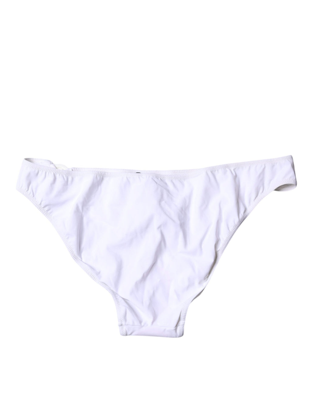 Bas de bikini Dolce &amp; Gabbana en nylon blanc