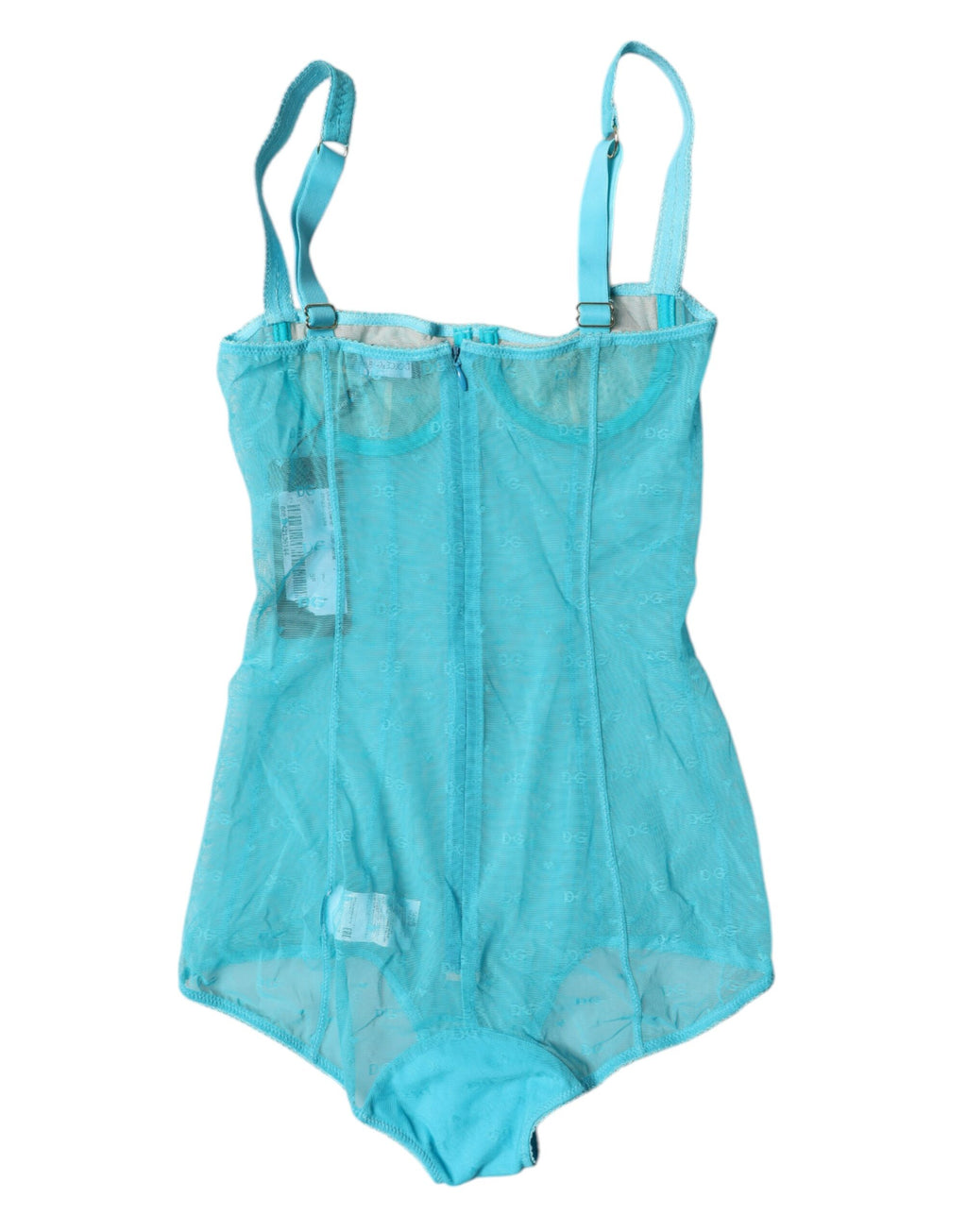Dolce &amp; Gabbana Sous-vêtement soutien-gorge balconnet en tulle bleu