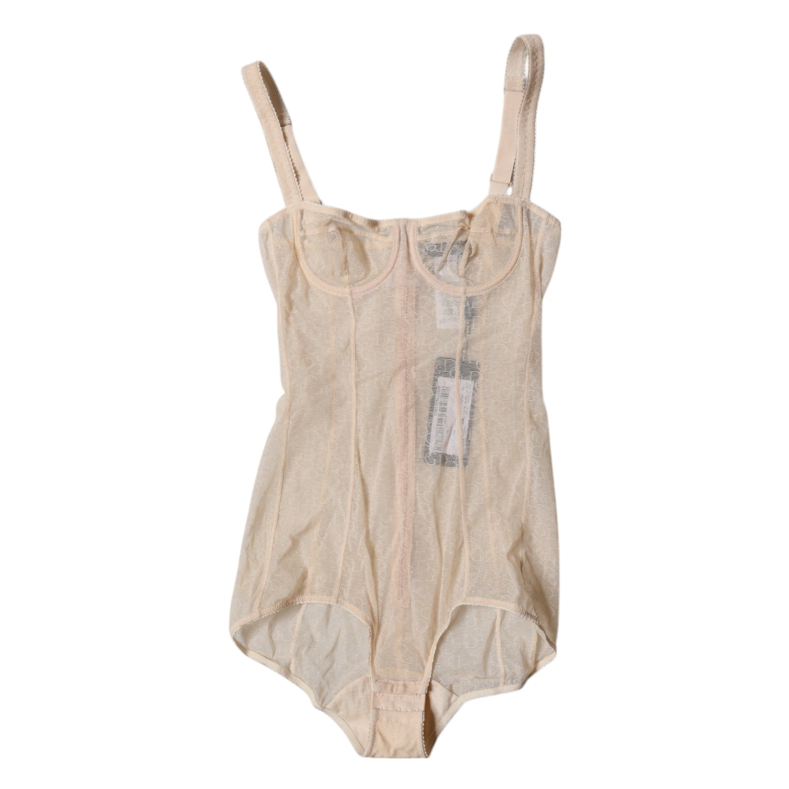 Dolce &amp; Gabbana Sous-vêtements soutien-gorge balconnet en tulle beige