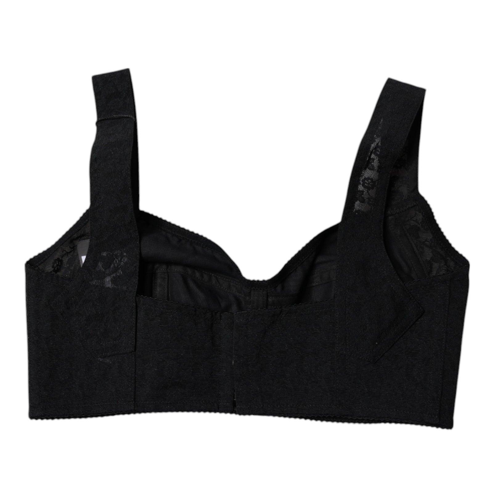 Dolce &amp; Gabbana Sous-vêtements soutien-gorge balconcino en nylon noir