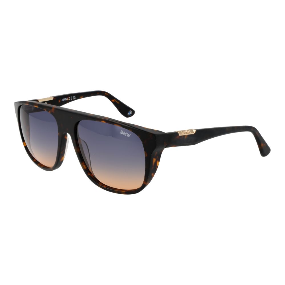 Lunettes de soleil marron BMW pour homme