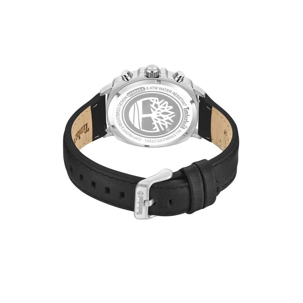 Montre Timberland en cuir orange