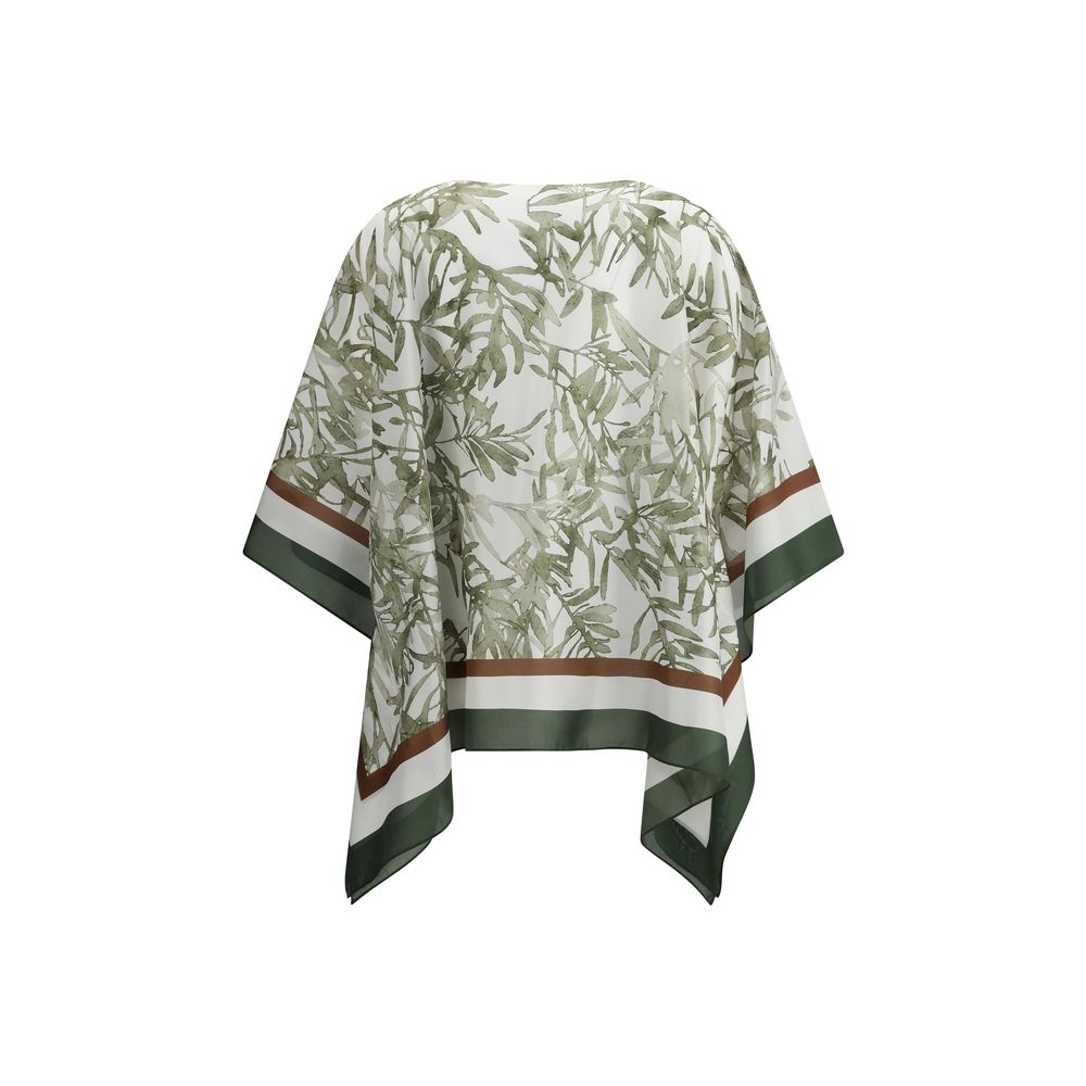 Blouse en soie Brunello Cucinelli