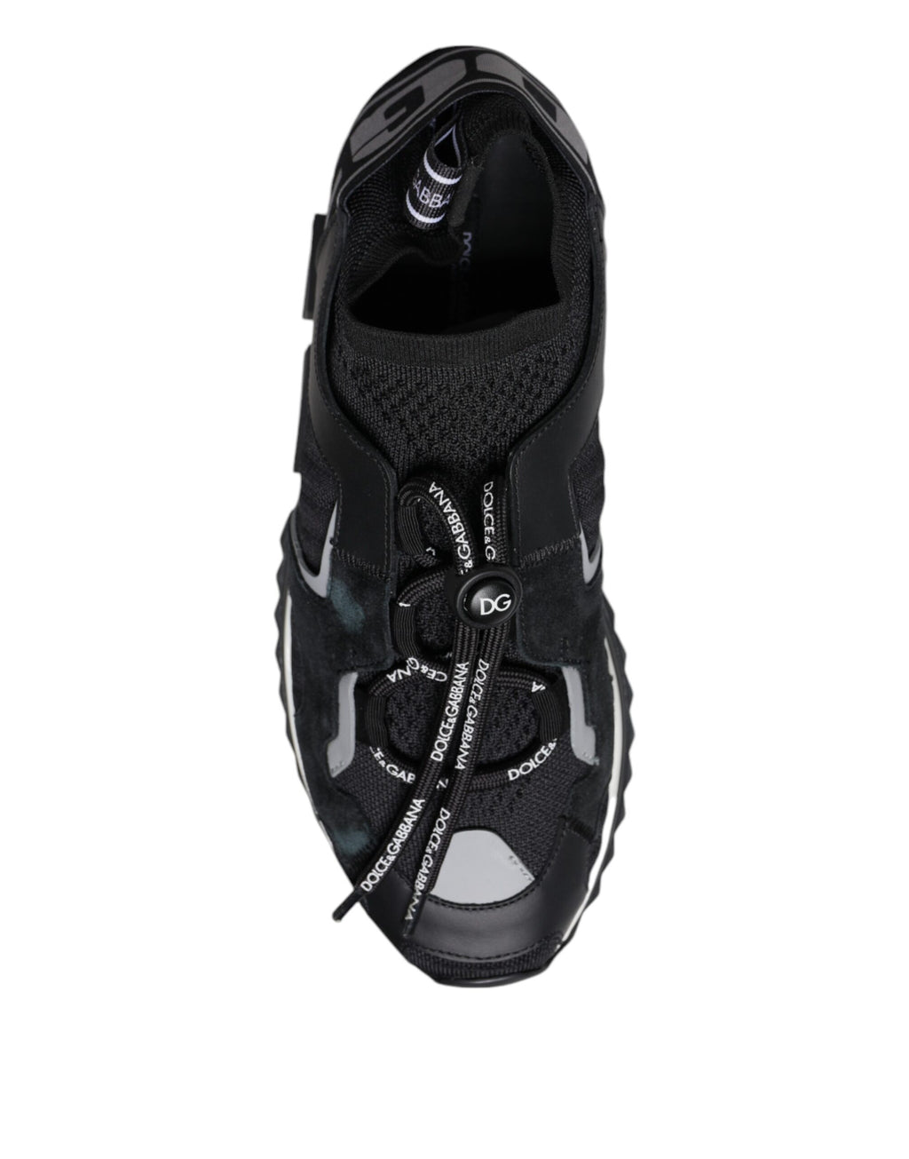 Baskets de randonnée Sorrento noires en maille Dolce &amp; Gabbana
