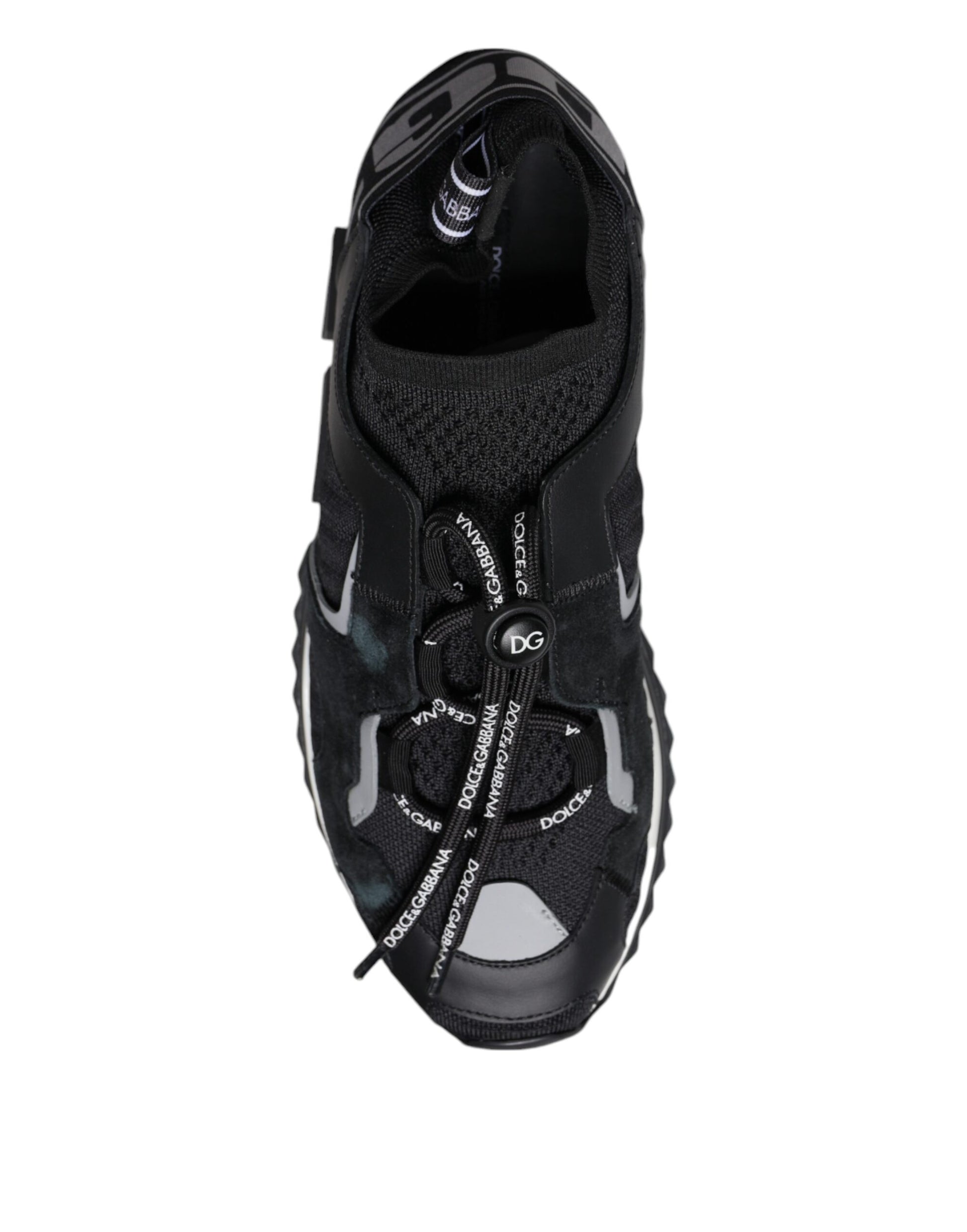 Baskets de randonnée Sorrento noires en maille Dolce &amp; Gabbana