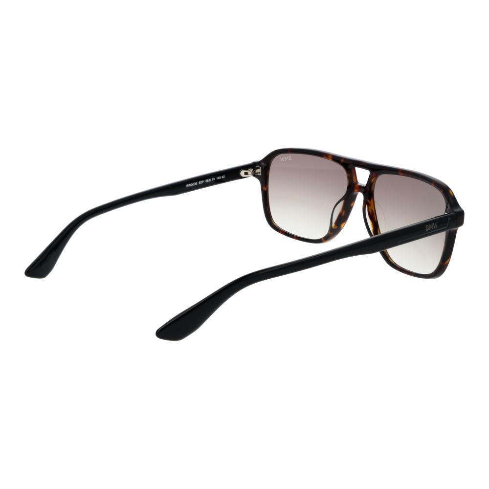 Lunettes de soleil marron BMW pour homme
