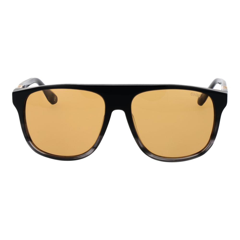 Lunettes de soleil BMW noires pour hommes