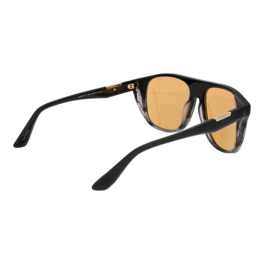 Lunettes de soleil BMW noires pour hommes
