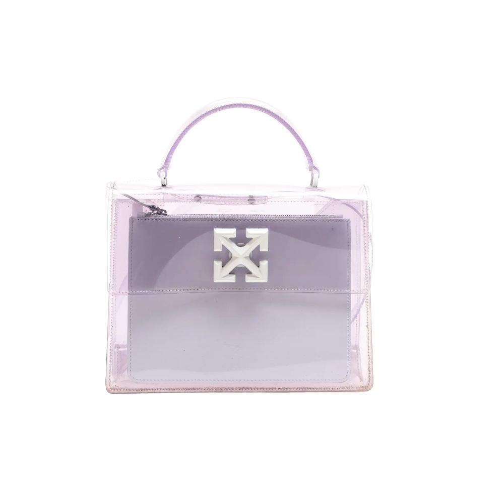 Sac bandoulière Off-White en PVC blanc