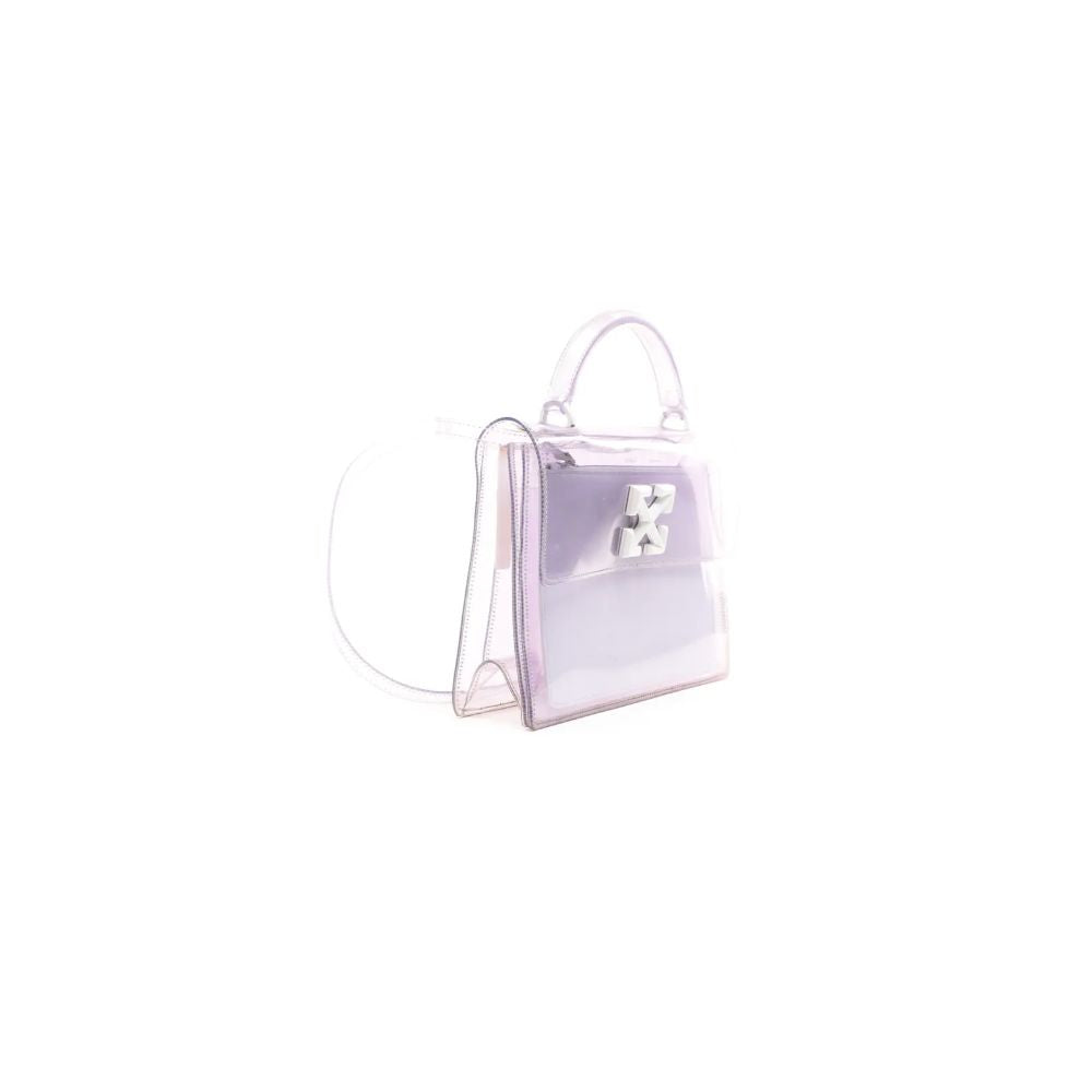 Sac bandoulière Off-White en PVC blanc