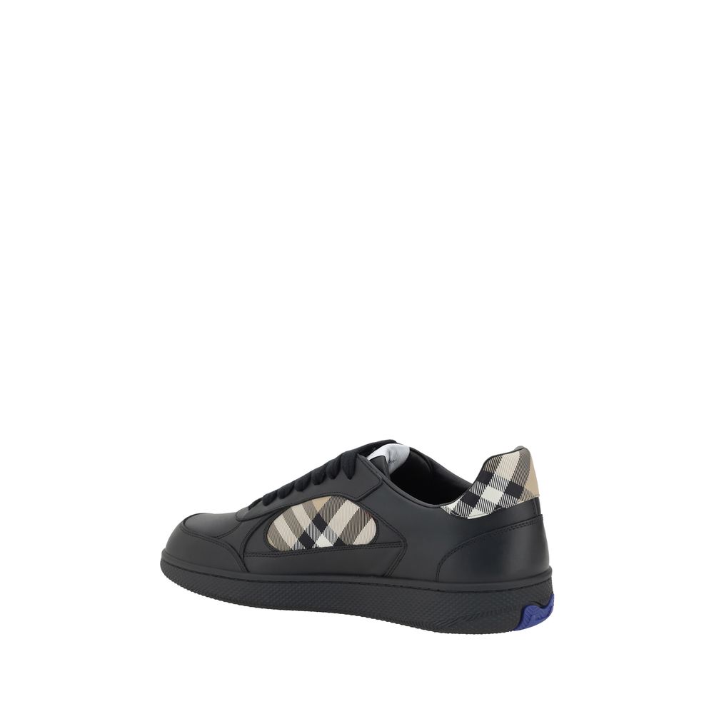 Baskets en cuir Burberry