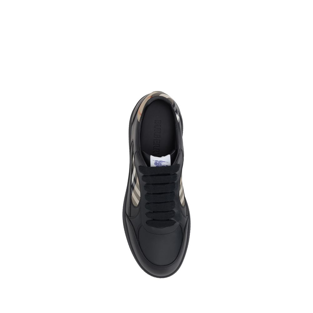 Baskets en cuir Burberry