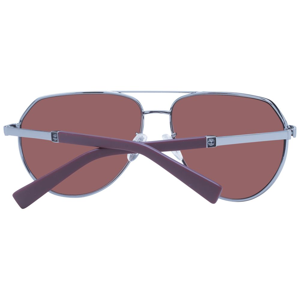 Lunettes de soleil Timberland grises pour homme